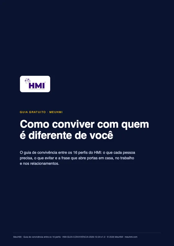 Capa do Guia de convivência entre os 16 perfis