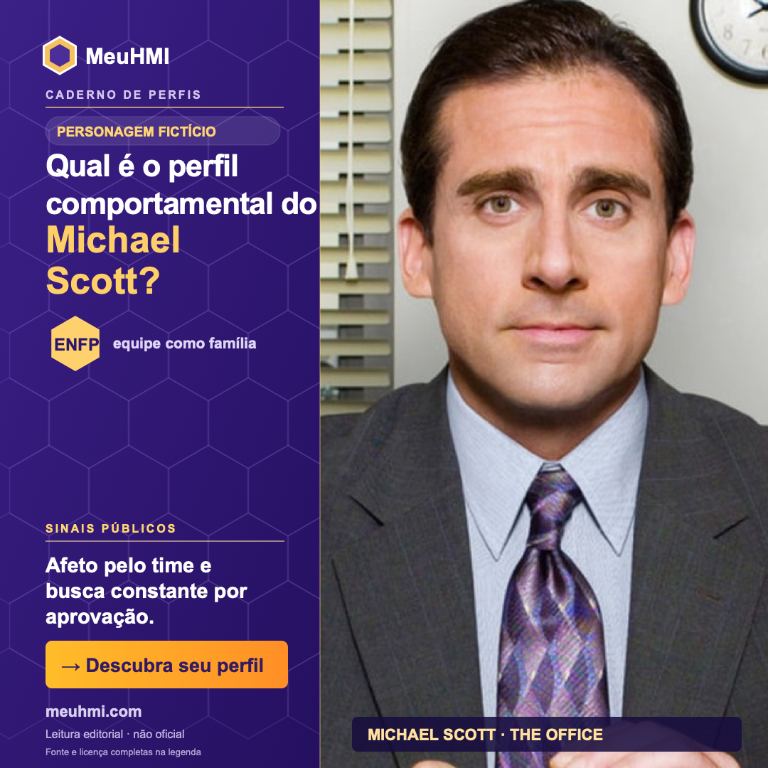 Prévia do card de Michael Scott
